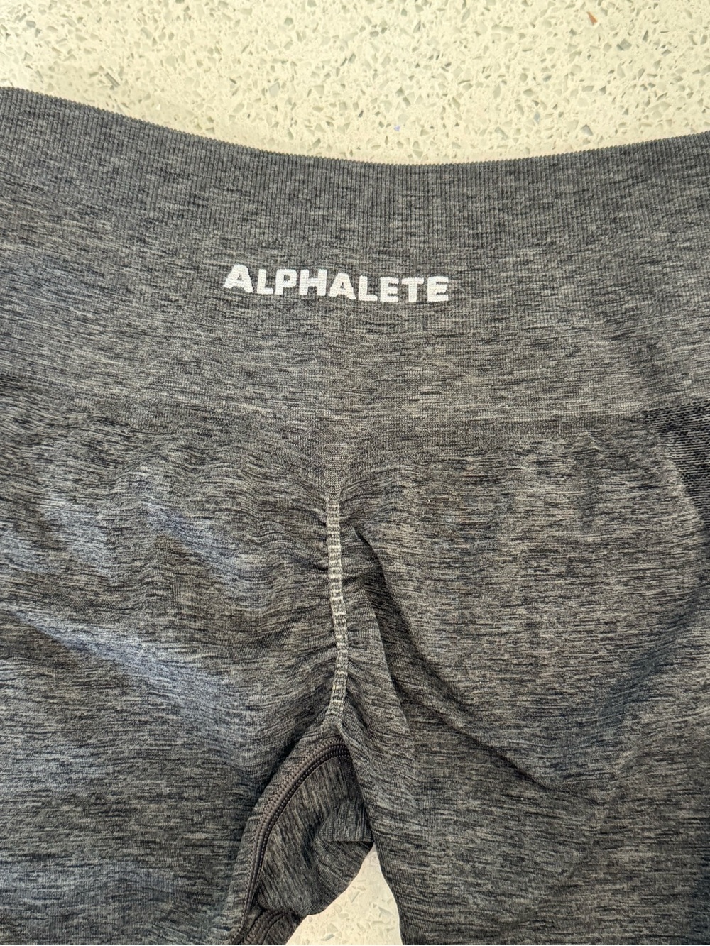 Alphalete amplify Charcoal Leggings - Picture 2 of 4